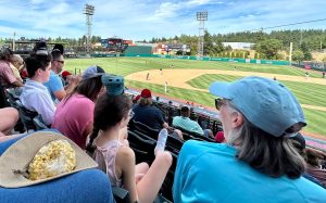 Knights of Columbus Council 11780 attending the Rainiers game 2023