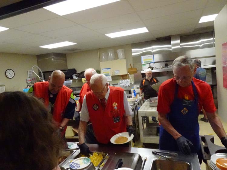 Knight of Columbus pancake breakfast and welcome gathering for new parishioners